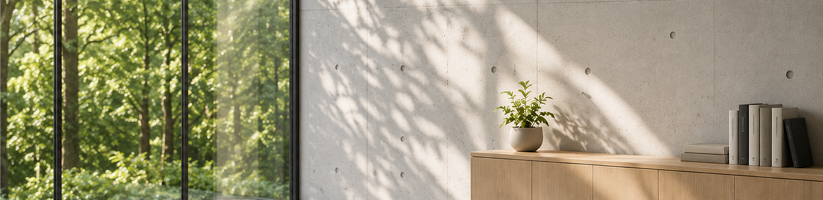 Sustainable interior and nature imagery representing TCO certification