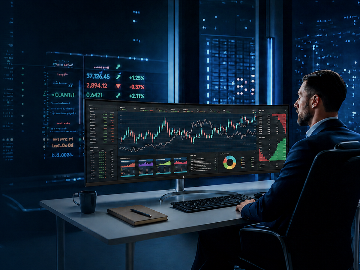 Finance case study section, Productivity Improvement with Customized LG All-in-One PC