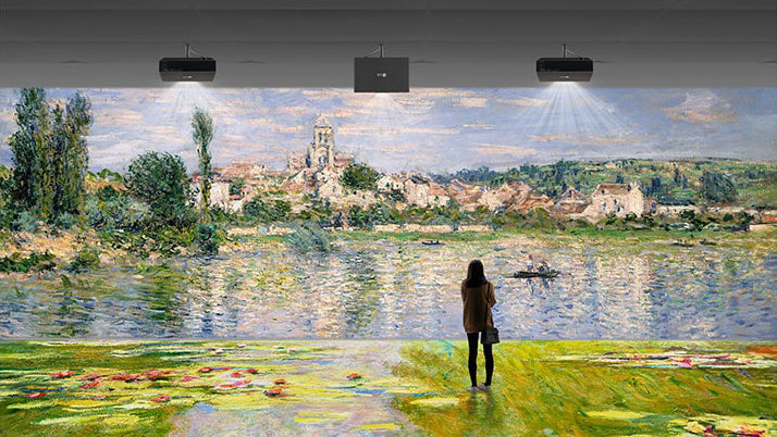LG’s First Digital Signage Projector Delivers Immersive Viewing Experiences