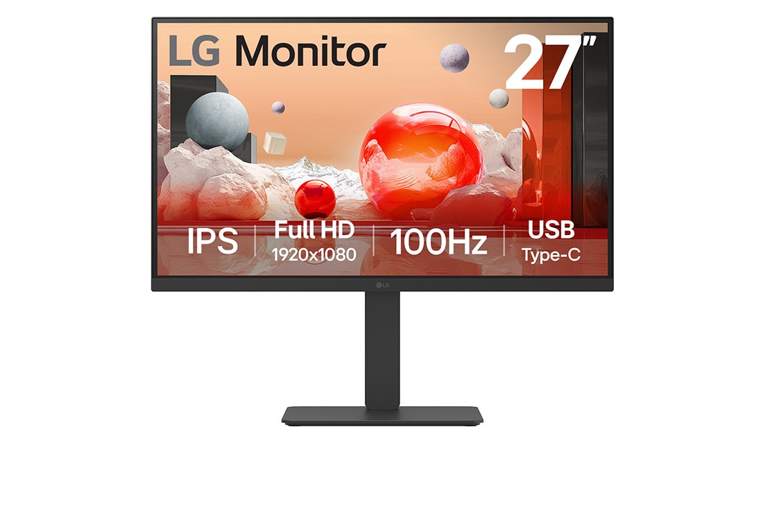 27” Full HD IPS Monitor with USB Type-C™ and RJ45