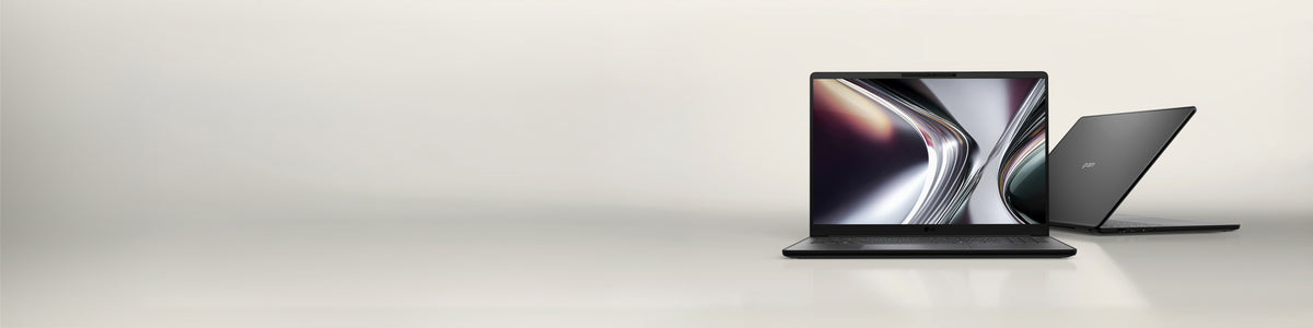 Two LG gram 16U55U laptops displayed from front and side angles on a light gray background.