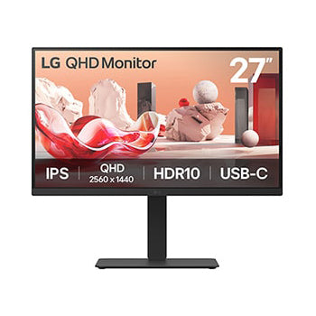 27-inch QHD IPS Monitor with USB-C with Daisy Chain