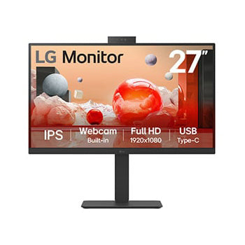 27-inch Full HD IPS Monitor with Built-in FHD Webcam and USB Type-C™