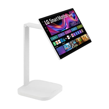31.5-inch 4K UHD IPS LG Smart Monitor Swing with Touchscreen, Rolling Stand