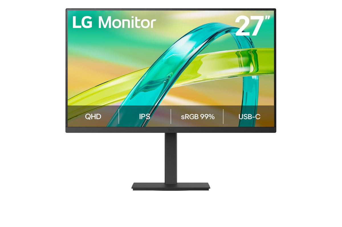 27-inch QHD IPS, 100Hz, USB-C